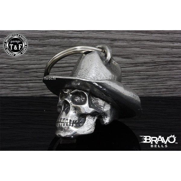 BB-142 ガレージT&amp;F Bravo Bells ブラボーベル Cowboy Skull Bel...