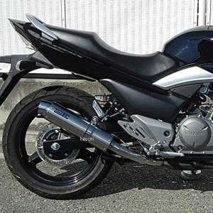 GSR250（JBK-GJ55D） ラウンドタイプ スリップオンマフラー ステンレス