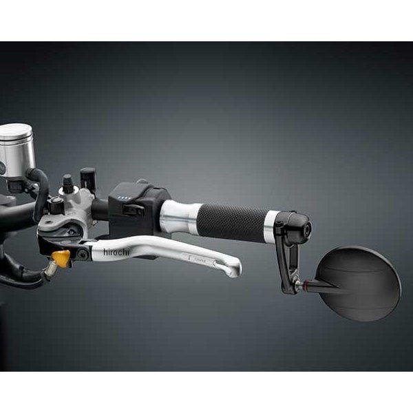 BS303B リゾマ rizoma バーエンドミラー Spy-ARM 直径80mm ブラック 左右共...
