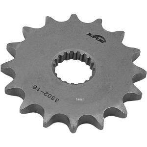 C3302-16 ザム XAM フロント スプロケット 428/16T スチール JP店