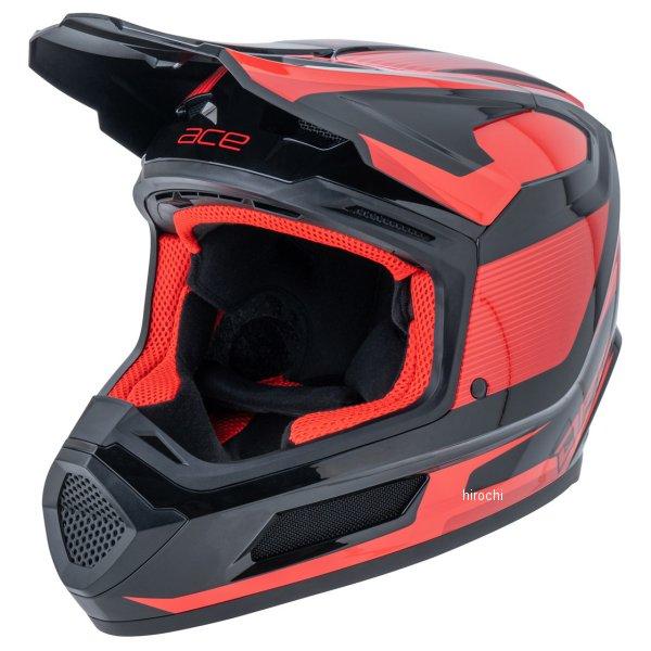 【メーカー在庫あり】 C9614 ディーエフジー DFG エースヘルメット 黒/赤 XSサイズ JP...