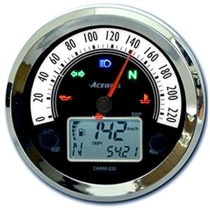 ACEWELL エースウェル 多機能デジタルメーター タコメータースケール