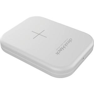 CIO-QIDH-ST-WH CIO deskhack 机の裏に貼り付けるワイヤレス充電器 ホワイト JP店