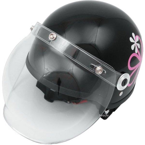 【メーカー在庫あり】 CR-760-BK-FLOWER CR-760 リード工業 ハーフヘルメット ...