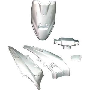 スズキ アドレスV100 CE11A 外装セット 5点 銀 シルバー 新品 バイク