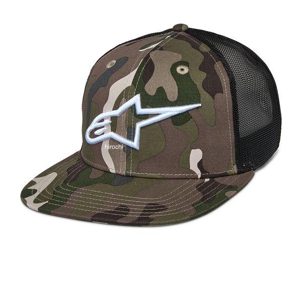 【メーカー在庫あり】 D8710 アルパインスターズ ハット コープ グリーンカモ/ブラック JP店