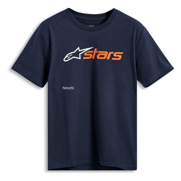 【メーカー在庫あり】 D8735 アルパインスターズ Tシャツ ブレイズ 2.0 ネイビー/ホワイト...