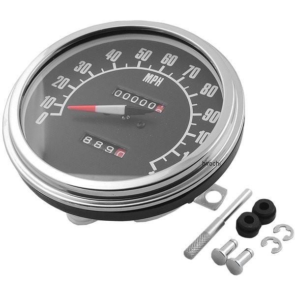 【USA在庫あり】 DS-243861 DRAG スピードメーター(マイル表示) 5インチ 1:1 ...