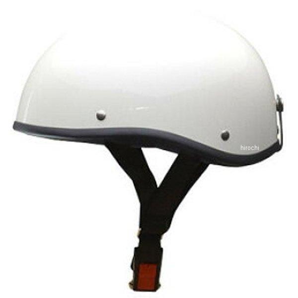 【メーカー在庫あり】 ELZO-PW-F ELZO リード工業 ハーフヘルメット パールホワイト フ...