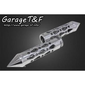Garage T&F コンバット グリップ 1インチ専用 ブラック コンバットグリップ（1インチ専用）ブラック ガレージT＆F : バイク