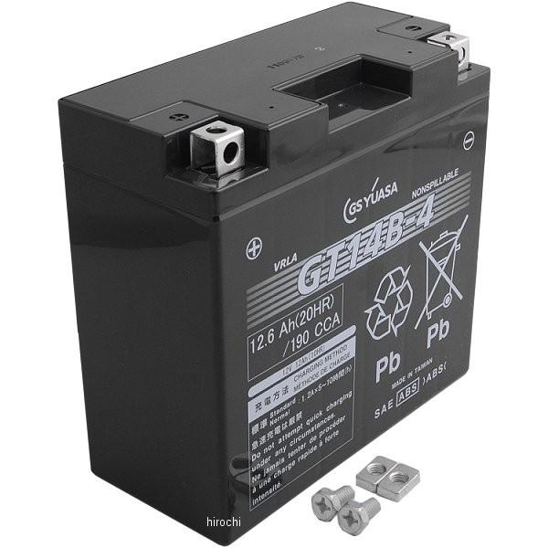 GT14B-4-GY-C-ZZ GT14B-4 GSユアサ MFバッテリー 制御弁型 12V (液入...