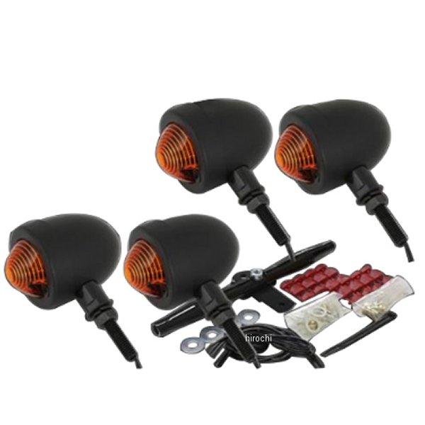 GT250WK02BK ガレージT＆F スモールブレットウィンカー キット ステーカラー:ブラック ...