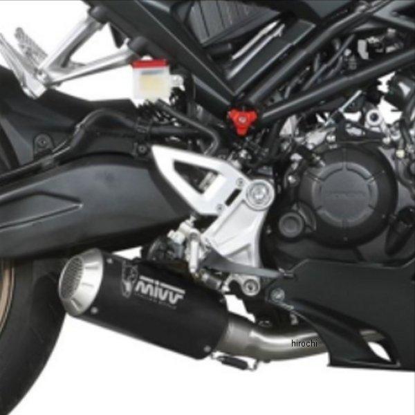 H.078.SM3B ミヴ Mivv フルエキゾースト 21年 CB125R ブラックステンレス J...