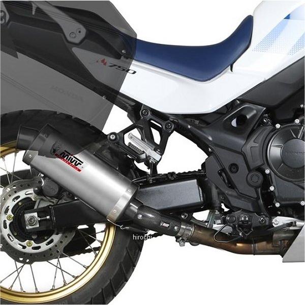 H.086.LX1 ミヴ Mivv スリップオンマフラー OVAL 23年 XL750Transal...