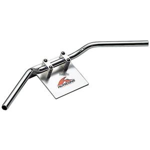 HB0062C-01 ハリケーン 7/8インチハンドルバー フラットコンチ2型 ハンドル クロームメッキ HD店