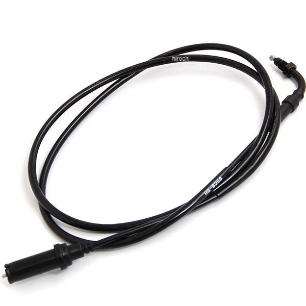 【メーカー在庫あり】 HB6258 ハリケーン スロットルケーブル (+250mmロング ジョイント...