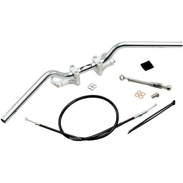 HBK685AS ハリケーン BMコンチ2型バーハンドルキット YZF-R25、YZF-R3 シルバ...