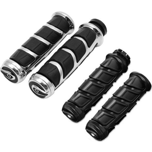 KH-KNTC-254-1 クリアキン Kuryakyn キネティック グリップ 1インチハンドル用...