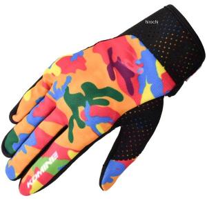 KO-GK-233-SC GK-233 コミネ KOMINE 春夏モデル プロテクトライディングメッシュグローブ サイケデリックカモ HD店
