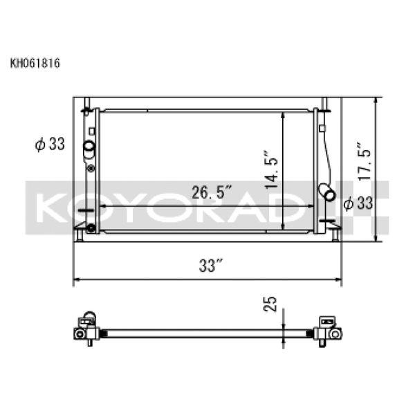 【USA在庫あり】 koyKH061816 Koyo 04-09 Mazda Mazda3/Spee...