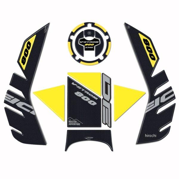 LB-SSET105-Y オダックス Odax 3Dステッカーセット V-STROM800DE イエ...