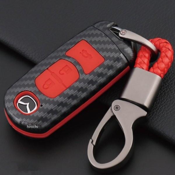 MM50-MA001-RD マッドマックス MAD MAX スマートキーケース マツダ専用 カーボン...