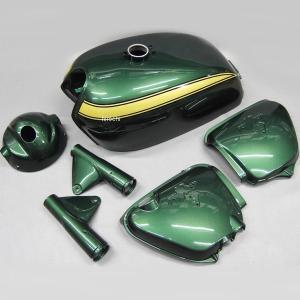 瓶玉 K-073 新品 Z1 Z2 750RS ロングピッチ 青玉虫 ガソリンタンク MRS