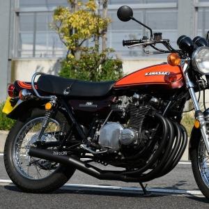 Z1/Z2 マフラー レビューを書いてエンブレムプレゼント ショート管