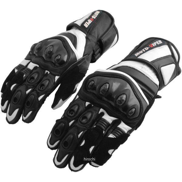 モトバイパー Moto-Viper レーシンググローブ 白 JP店
