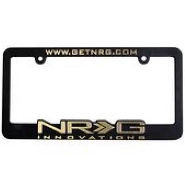 【USA在庫あり】 nrgLPF-101 NRG License Plate Frame - Gol...