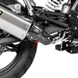 P-HSB3R2 アクラポビッチ AKRAPOVIC オプショナル ヒートシールド カーボン 17年-22年 BMW G310R G310GS S-B3R2-HRSS用 JP店｜hirochi