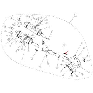 P-S1/2 アクラポビッチ AKRAPOVIC マフラースプリング ユニバーサル汎用 JP店