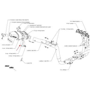 P-X42 アクラポビッチ AKRAPOVIC スペシャルブラケット 07年以降