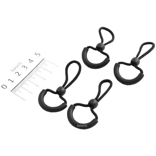 【メーカー在庫あり】 RR9973BK ラフ&amp;ロード クイックオープンZIPタブ 黒 4本入 JP店