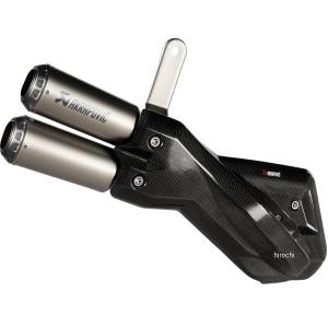 S-D9SO18-HIFFT アクラポビッチ AKRAPOVIC スリップオンマフラー 21年 ムルチストラーダ950 チタン EC/ECE JP店｜hirochi