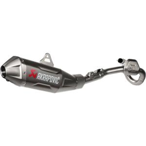 S-H4MET16-FDHLTA アクラポビッチ AKRAPOVIC フルエキゾースト エボリューションライン 21年-23年 CRF450R/RX チタン JP店｜hirochi