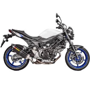 S-S6SO9-HRC/1 アクラポビッチ AKRAPOVIC スリップオンマフラー ヘックス 16年-22年 SV650ABS カーボン JP店｜hirochi