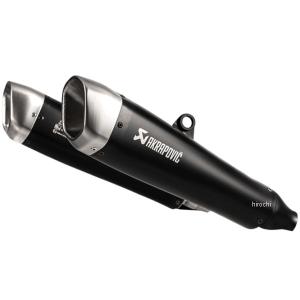 S-T12SO2-HCQTBL アクラポビッチ AKRAPOVIC スリップオンマフラーブラック Euro4 19年-20年 トライアンフ スピードツイン チタン JP店｜hirochi