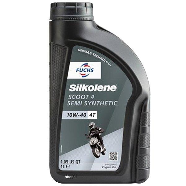 SIL1450426 シルコリン SILKOLENE 4st エンジンオイル SCOOT 4 10W...