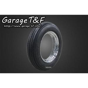 Garage T＆F ガレージ ドラッグパイプマフラー タイプ1 仕上げ：バフ