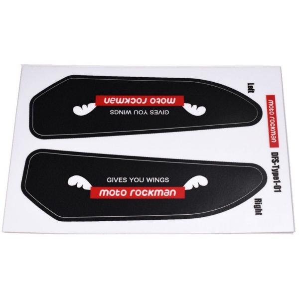 ST-DS1-W モトロックマン moto rockman ダウンフォーススライダーステッカー タイ...