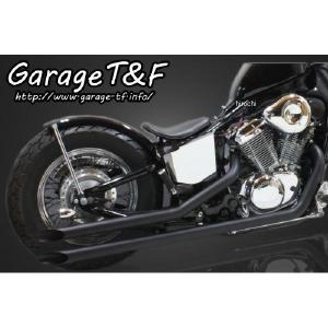 ST400ML30 ガレージT＆F アップステンレストランペットマフラー