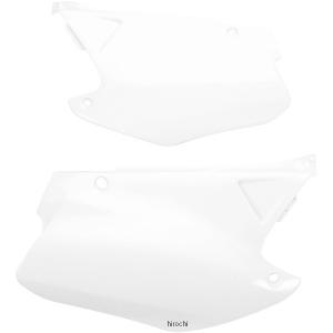 UF-3665-041 UFO PLAST ユーフォープラスト サイドパネル 00年-01年 CR250 CR125 白 JP店