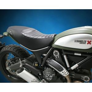 Ducati スクランブラー 本革シート ブラウン モーターロック