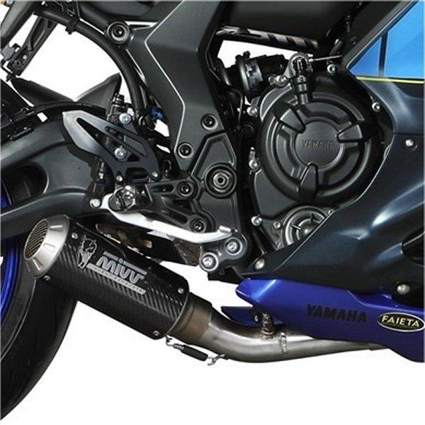 Y.072.SM3C ミヴ Mivv フルエキゾースト MK3 22年-23年 YZF-R7 カーボ...