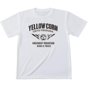 YT-020 イエローコーン YeLLOW CORN 春夏モデル クールドライTシャツ 白 LLサイズ JP店｜hirochi