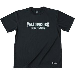 【即納】 YT-021 イエローコーン YeLLOW CORN 2024年春夏モデル Tシャツ 黒/シルバー Lサイズ JP店｜hirochi