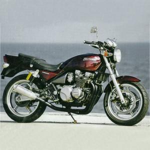 ワルツ機械マフラー　ゼファーχ ワルツ機械曲げマフラーアウタータイプメッキ ゼファー400 / パステル