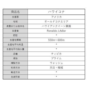「ハワイコナ ハワイアンクイーン農園 100g...の詳細画像3