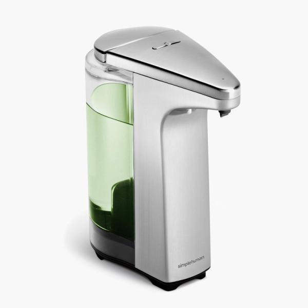 simplehuman センサーポンプ ソープディスペンサー ステンレススチール